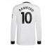Cheap Manchester United Marcus Rashford #10 Away Football Shirt 2022-23 Long Sleeve